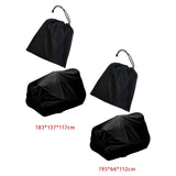 Maxbell Lawn Mower Cover Protection Riding Lawnmower Cover for Lawn Mower Storage 183cmx137cmx117cm