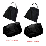 Maxbell Lawn Mower Cover Protection Riding Lawnmower Cover for Lawn Mower Storage 183cmx137cmx117cm
