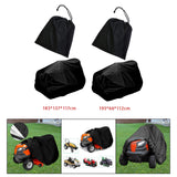 Maxbell Lawn Mower Cover Protection Riding Lawnmower Cover for Lawn Mower Storage 183cmx137cmx117cm