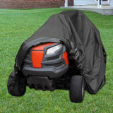 Maxbell Lawn Mower Cover Protection Riding Lawnmower Cover for Lawn Mower Storage 183cmx137cmx117cm
