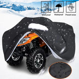 Maxbell Lawn Mower Cover Protection Riding Lawnmower Cover for Lawn Mower Storage 183cmx137cmx117cm