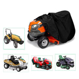 Maxbell Lawn Mower Cover Protection Riding Lawnmower Cover for Lawn Mower Storage 195cmx66cmx112cm