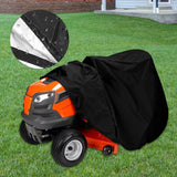 Maxbell Lawn Mower Cover Protection Riding Lawnmower Cover for Lawn Mower Storage 195cmx66cmx112cm