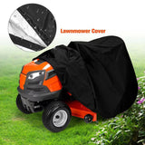 Maxbell Lawn Mower Cover Protection Riding Lawnmower Cover for Lawn Mower Storage 195cmx66cmx112cm