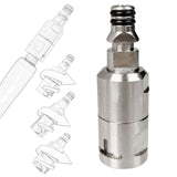 Maxbell 2xPressure Washer Hose Adapter Quick Connect Anti-twist Coupler for Lawns Care Style A