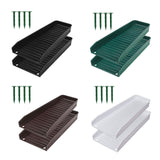 Maxbell Rain Downspout Splash Block Gutter Downspout Extensions for Lawn Garden Yard