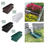 Maxbell Rain Downspout Splash Block Gutter Downspout Extensions for Lawn Garden Yard