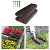 Maxbell Rain Downspout Splash Block Gutter Downspout Extensions for Lawn Garden Yard