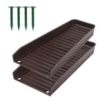 Maxbell Rain Downspout Splash Block Gutter Downspout Extensions for Lawn Garden Yard