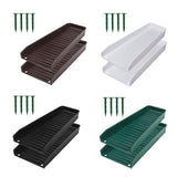 Maxbell Rain Downspout Splash Block Gutter Downspout Extensions for Lawn Garden Yard