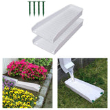 Maxbell Rain Downspout Splash Block Gutter Downspout Extensions for Lawn Garden Yard