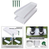 Maxbell Rain Downspout Splash Block Gutter Downspout Extensions for Lawn Garden Yard
