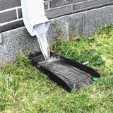 Maxbell Rain Downspout Splash Block Gutter Downspout Extensions for Lawn Garden Yard