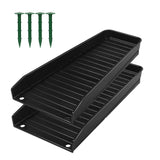 Maxbell Rain Downspout Splash Block Gutter Downspout Extensions for Lawn Garden Yard