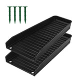 Maxbell Rain Downspout Splash Block Gutter Downspout Extensions for Lawn Garden Yard