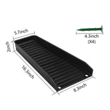 Maxbell Rain Downspout Splash Block Gutter Downspout Extensions for Lawn Garden Yard