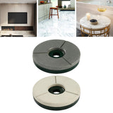 Maxbell Grinder Polishing Disc Buffing 150mm for Artificial Stone Granite Tombstones black