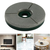 Maxbell Grinder Polishing Disc Buffing 150mm for Artificial Stone Granite Tombstones black