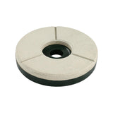 Maxbell Grinder Polishing Disc Buffing 150mm for Artificial Stone Granite Tombstones white