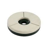 Maxbell Grinder Polishing Disc Buffing 150mm for Artificial Stone Granite Tombstones white