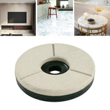 Maxbell Grinder Polishing Disc Buffing 150mm for Artificial Stone Granite Tombstones white