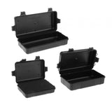 Maxbell Instrument Toolbox Safe Hard Case for Garage Electrician Emergency Repairs 18.4cmx12.2cmx4.8cm