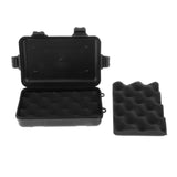 Maxbell Instrument Toolbox Safe Hard Case for Garage Electrician Emergency Repairs 18.4cmx12.2cmx4.8cm