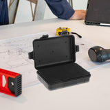 Maxbell Instrument Toolbox Safe Hard Case for Garage Electrician Emergency Repairs 18.4cmx12.2cmx4.8cm