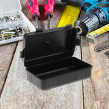 Maxbell Instrument Toolbox Safe Hard Case for Garage Electrician Emergency Repairs 20.2cmx12.1cmx7cm