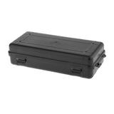 Maxbell Instrument Toolbox Safe Hard Case for Garage Electrician Emergency Repairs 26.3cmx12.3cmx7cm