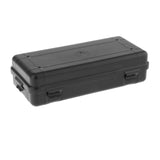 Maxbell Instrument Toolbox Safe Hard Case for Garage Electrician Emergency Repairs 26.3cmx12.3cmx7cm
