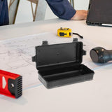 Maxbell Instrument Toolbox Safe Hard Case for Garage Electrician Emergency Repairs 26.3cmx12.3cmx7cm