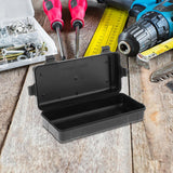 Maxbell Instrument Toolbox Safe Hard Case for Garage Electrician Emergency Repairs 26.3cmx12.3cmx7cm