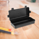 Maxbell Instrument Toolbox Safe Hard Case for Garage Electrician Emergency Repairs 26.3cmx12.3cmx7cm
