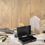 Maxbell Toolbox Storage Case Portable for Workplace Electrician Electronic Equipment 16.8cmx10.8cmx2.5cm