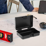 Maxbell Toolbox Storage Case Portable for Workplace Electrician Electronic Equipment 16.8cmx10.8cmx2.5cm