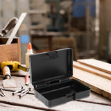 Maxbell Toolbox Storage Case Portable for Workplace Electrician Electronic Equipment 16.8cmx10.8cmx2.5cm