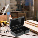 Maxbell Toolbox Storage Case Portable for Workplace Electrician Electronic Equipment 19cmx11cmx3.2cm
