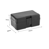 Maxbell Toolbox Storage Case Portable for Workplace Electrician Electronic Equipment 15.5cmx9.4cmx4.6cm