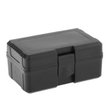 Maxbell Toolbox Storage Case Portable for Workplace Electrician Electronic Equipment 15.5cmx9.4cmx4.6cm