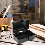 Maxbell Toolbox Storage Case Portable for Workplace Electrician Electronic Equipment 15.5cmx9.4cmx4.6cm