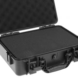 Maxbell Instrument Toolbox Storage Case Safe for Emergency Repairs Household Outdoor 33.1cmx21.7cmx7.7cm