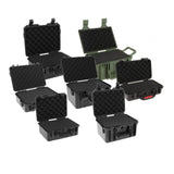 Maxbell Instrument Toolbox Storage Case Safe for Emergency Repairs Household Outdoor 33.1cmx21.7cmx7.7cm