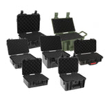 Maxbell Instrument Toolbox Storage Case Safe for Emergency Repairs Household Outdoor 33.1cmx21.7cmx7.7cm