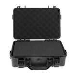 Maxbell Instrument Toolbox Storage Case Safe for Emergency Repairs Household Outdoor 33.1cmx21.7cmx7.7cm