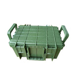 Maxbell Instrument Toolbox Storage Case Safe for Emergency Repairs Household Outdoor 28.8cmx18.7cmx13cm