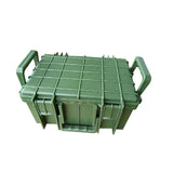 Maxbell Instrument Toolbox Storage Case Safe for Emergency Repairs Household Outdoor 28.8cmx18.7cmx13cm