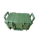 Maxbell Instrument Toolbox Storage Case Safe for Emergency Repairs Household Outdoor 28.8cmx18.7cmx13cm