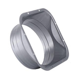Maxbell Air Vent Duct Connector Flange Metal Galvanized Fittings Durable Replacement Large