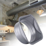 Maxbell Air Vent Duct Connector Flange Metal Galvanized Fittings Durable Replacement Large